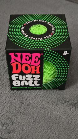 New Green Needoh Fuzzball