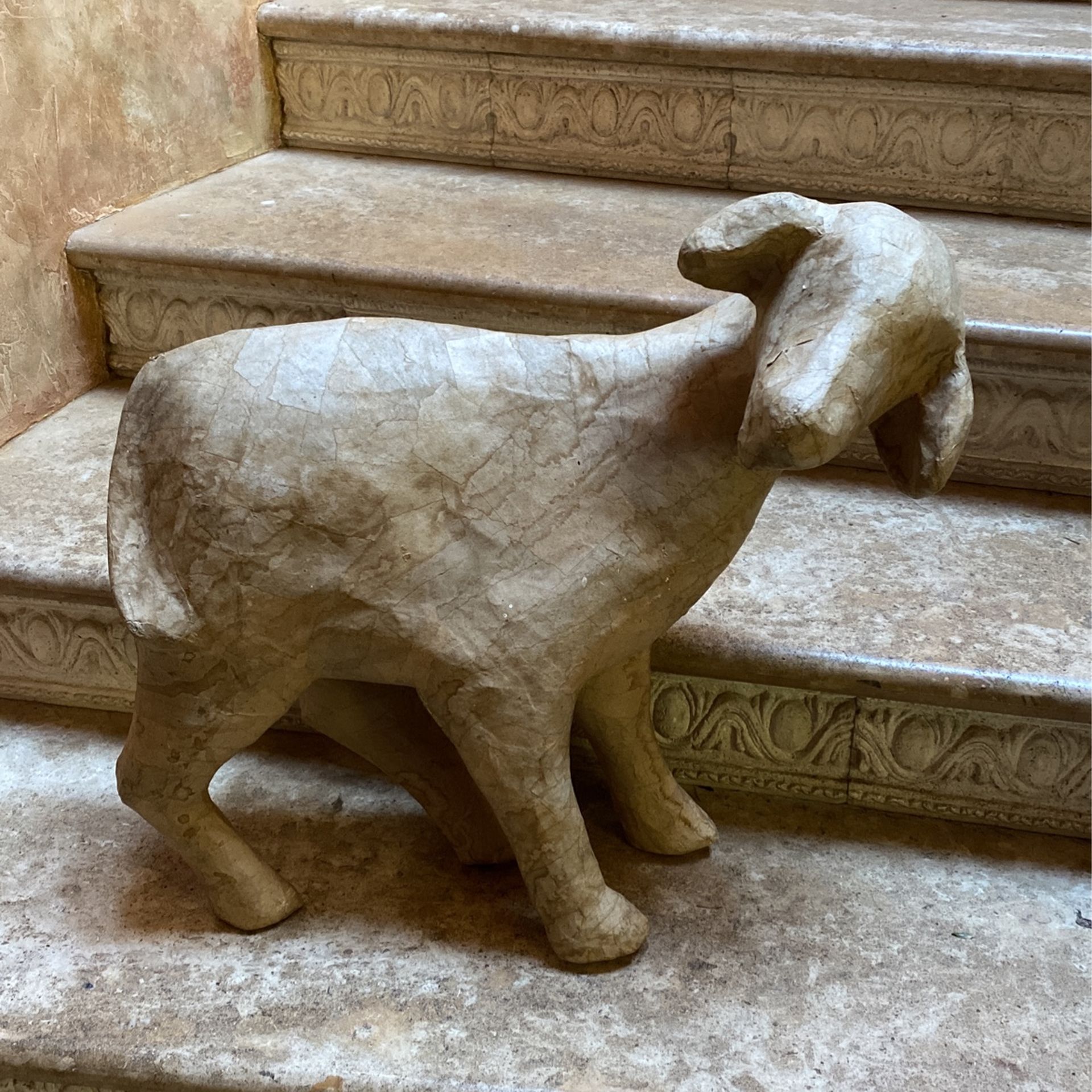 Paper Mache Lamb