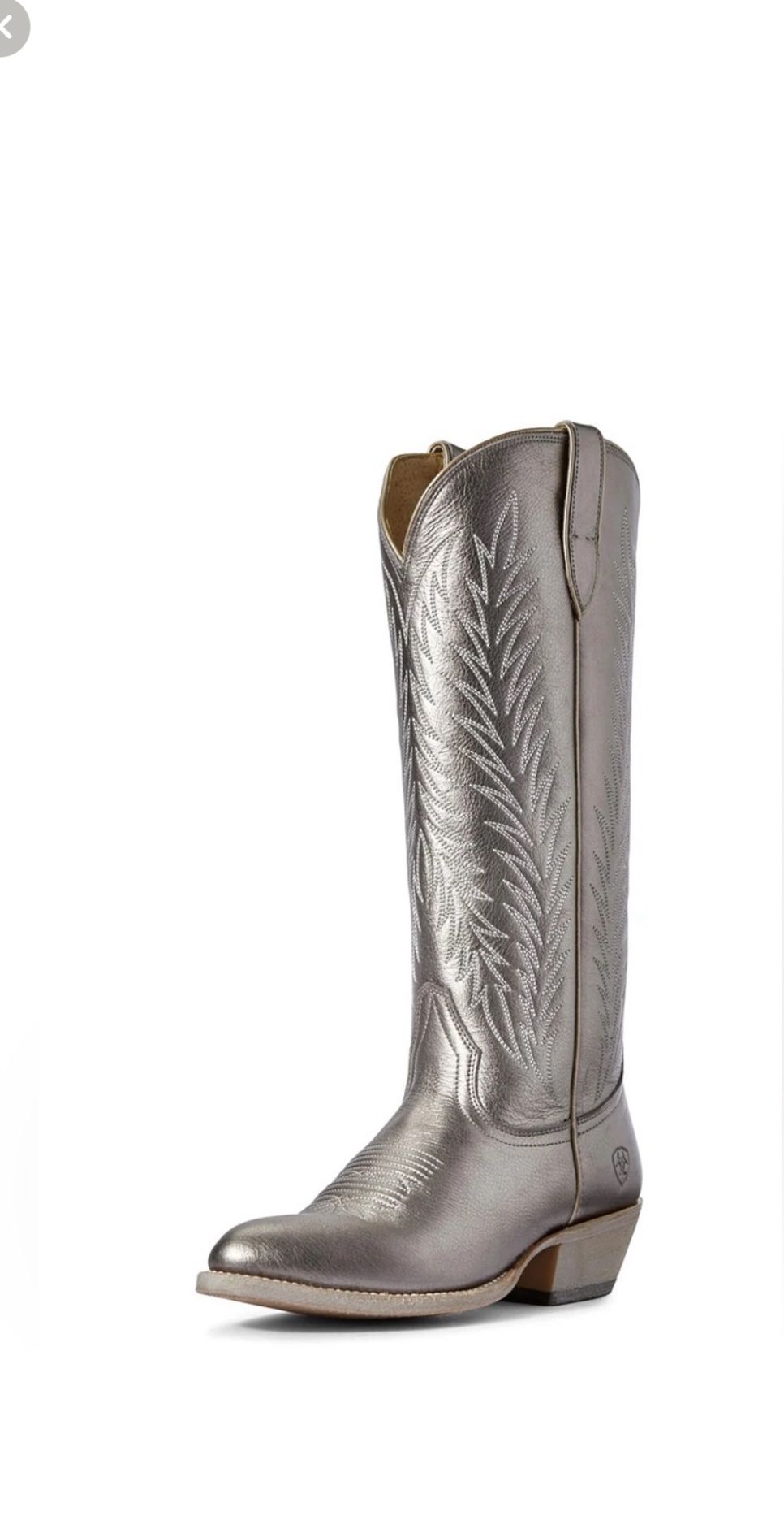 ARIAT Legacy Two Step Knee High Metallic Cowgirl Boots