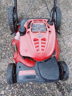 Troy Bilt 675 Series Self Propelled Mower No Bag