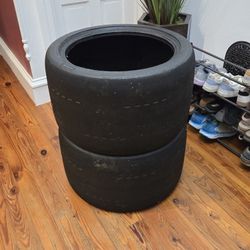 Pair (2) 335-30/R18 Hoosier A7 Racing Slick DOT Tires