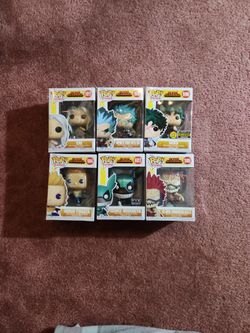 my hero academy funko pops