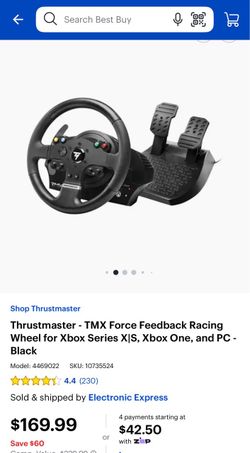 XBOX steering wheel