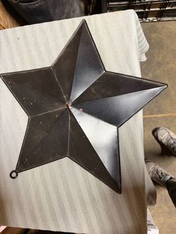 Metal Barn Star Wall Decor