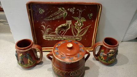 Mexican tourest pottery