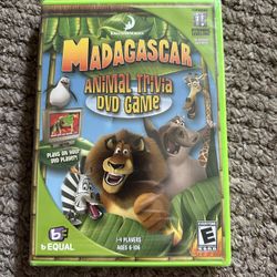 Madagascar Animal Trivia DVD Game