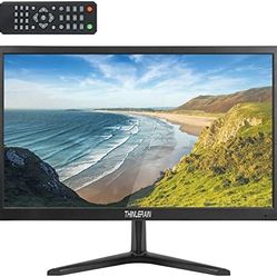 Thinlerain 20" PC Monitor 16:9 1600x900 Kitchen Monitor, LED Monitor Build in Speaker, 5Ms, 60 Hz, VESA Mountable, with VGA HDMI AV BNC USB, for FireS