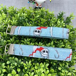 One Jack Skellington Keychain Fob