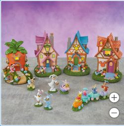 Brand New In Box Disney Easter Village 