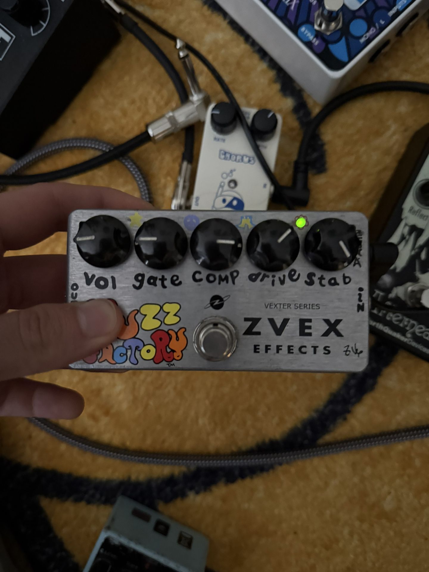 zvex sound factory fuzz pedal (2004 discontinued)
