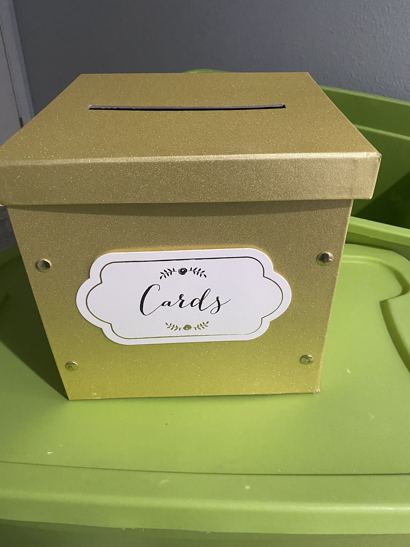 Gold Card Gift Box
