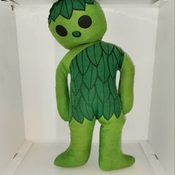 **reduced price** Vintage 70s Jolly Green Giant plush 15 inches