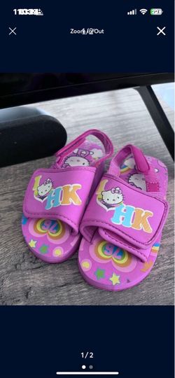 Hello Kitty Sandals -little Girls Size 9c