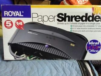 Paper shredder