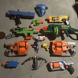 Nerf Guns With Bullets 