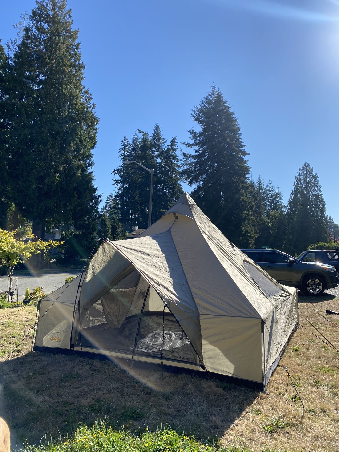 Cabela's outback lodge 8 person tent hot sale