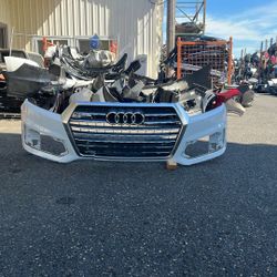 2017 To 2019 Audi Q7 4M Front Bumper #B615 AU1000 277