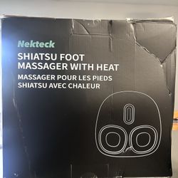 Brand New – Never Opened Nekteck Shiatsu Foot Massager with Heat