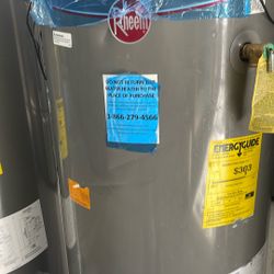 New Water Heater RHEEM Gas 