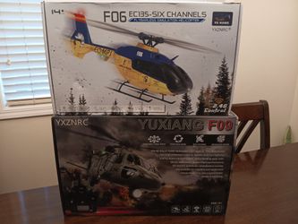F06 and F09 6ch brushless rc helicopters