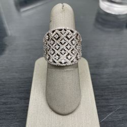 Sterling Silver 925 Ring For Female With Cubic Zirconia 