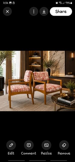 Mid-century modern  chairs