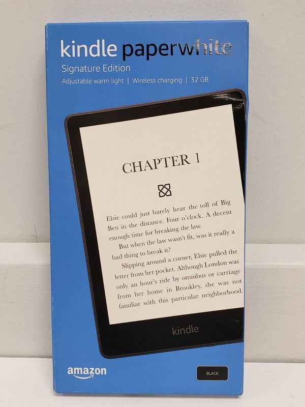 Amazon Kindle Paperwhite Signature Edition 32 GB - Black - 11th generation