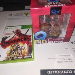 Dead Pool For Xbox 360 And Figure 