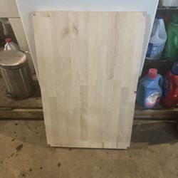 Butcher Block end Piece