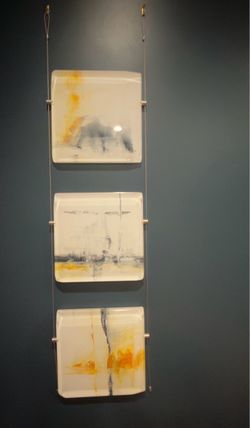 Original John Schuyler Vetro Art – 3 Panel Installation