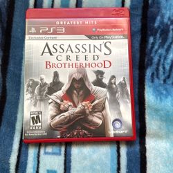 Assassin’s Creed Brotherhood Ps3 Game Playstation 3