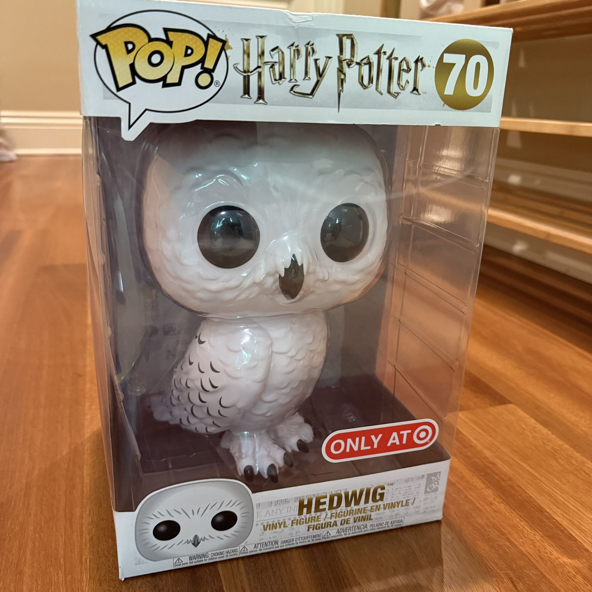 NEW Funko Pop! Harry Potter 70 Hedwig Jumbo Vinyl Owl Target Exclusive 2018