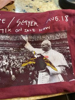 Supreme Pope Slayer Tee 16’