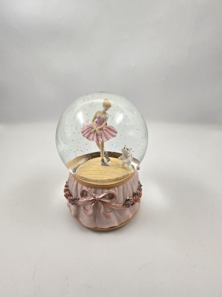 Dreamwizor Ballerina Snow Globe Plays Greensleeves Music Ballet Dancing Girl wit