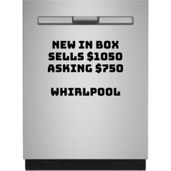New in Box Maytag Dishwasher (MDB9959SKZ) - Stainless Steel
