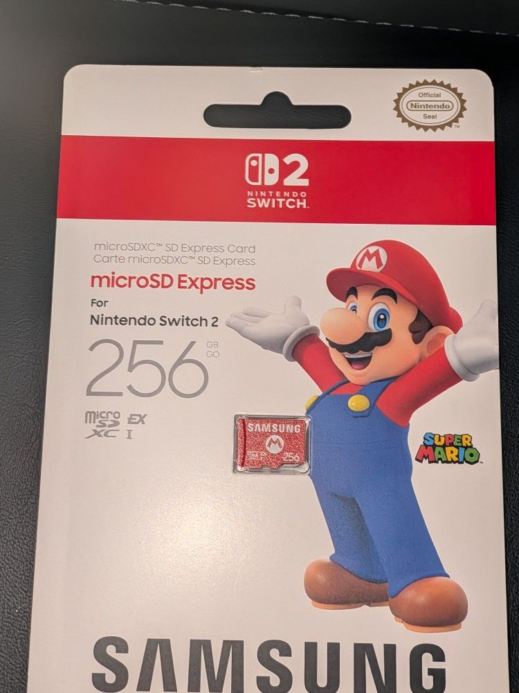 Samsung microSD Express Card 256GB for Nintendo Switch 2