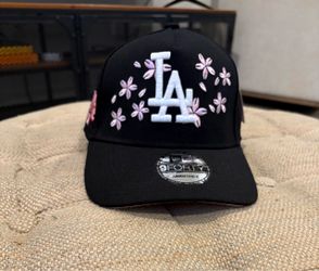 LA black with cherry blossom flowers