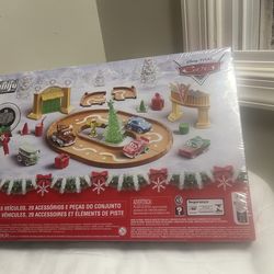 Disney Pixar Cars Mini Racers Advent Calendar 25 Surprises Holiday Gift NEW