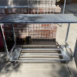 utility metal cart