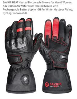 NEW• Heated Riding Gloves Size XL