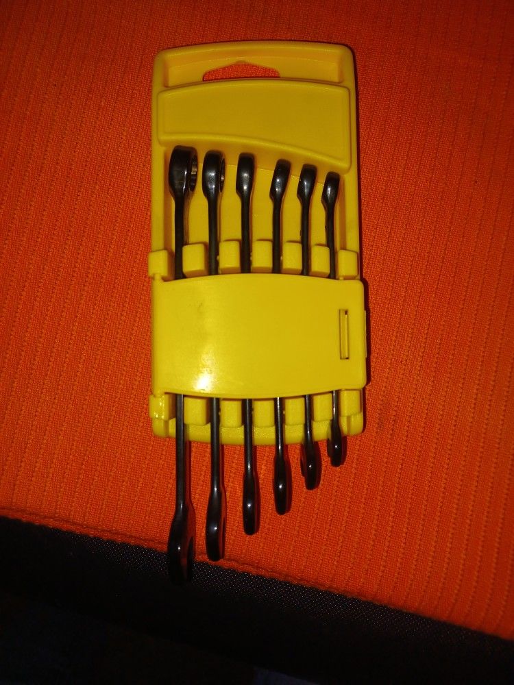 STANLEY,,6 PIECE METRIC THIN 12 POINT WRENCHS