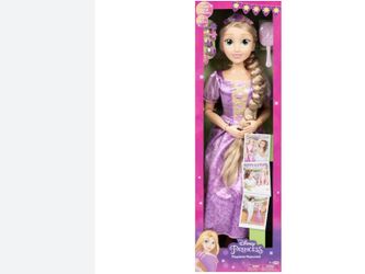 Disney Princess 32 inch Playdate Rapunzel Fashion Doll with Sharable Accessories