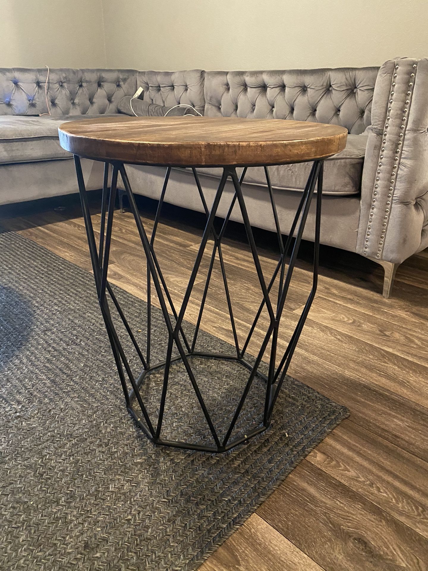 Ahart drum end table