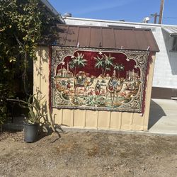 Tapestry Wall Hanger Egyptian   4x6’ 