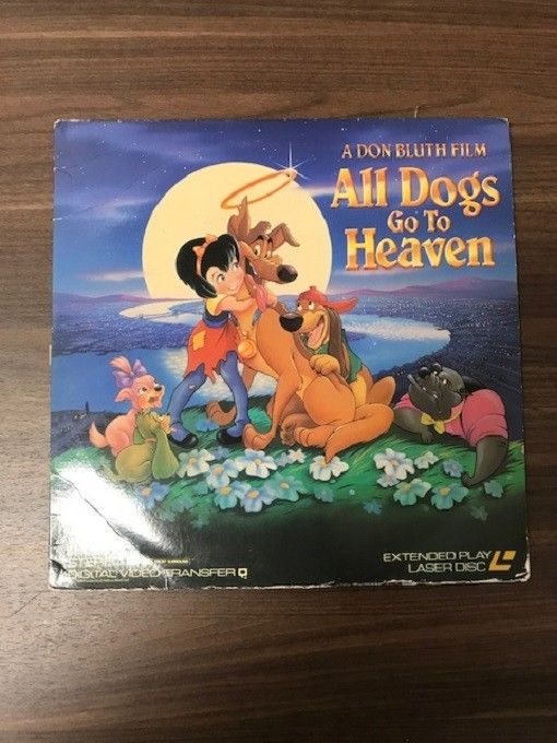 ALL DOGS GO TO HEAVEN LASERDISC in EXCELLENT CONDITION!