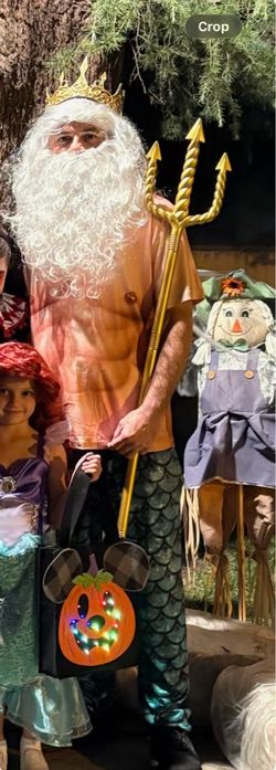 King Triton Costume