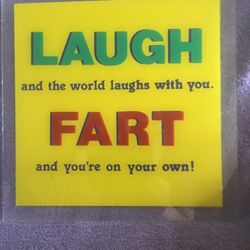 Man Cave Glass Sign 12”X 12” $15.00