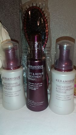 Keranique styling products