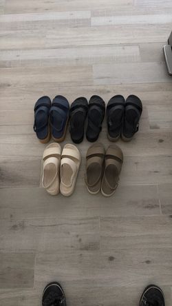 Croc sandles