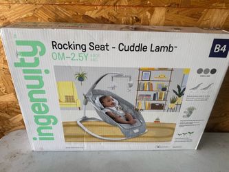 Ingenuity Rocking Seat Cuddle Lamb